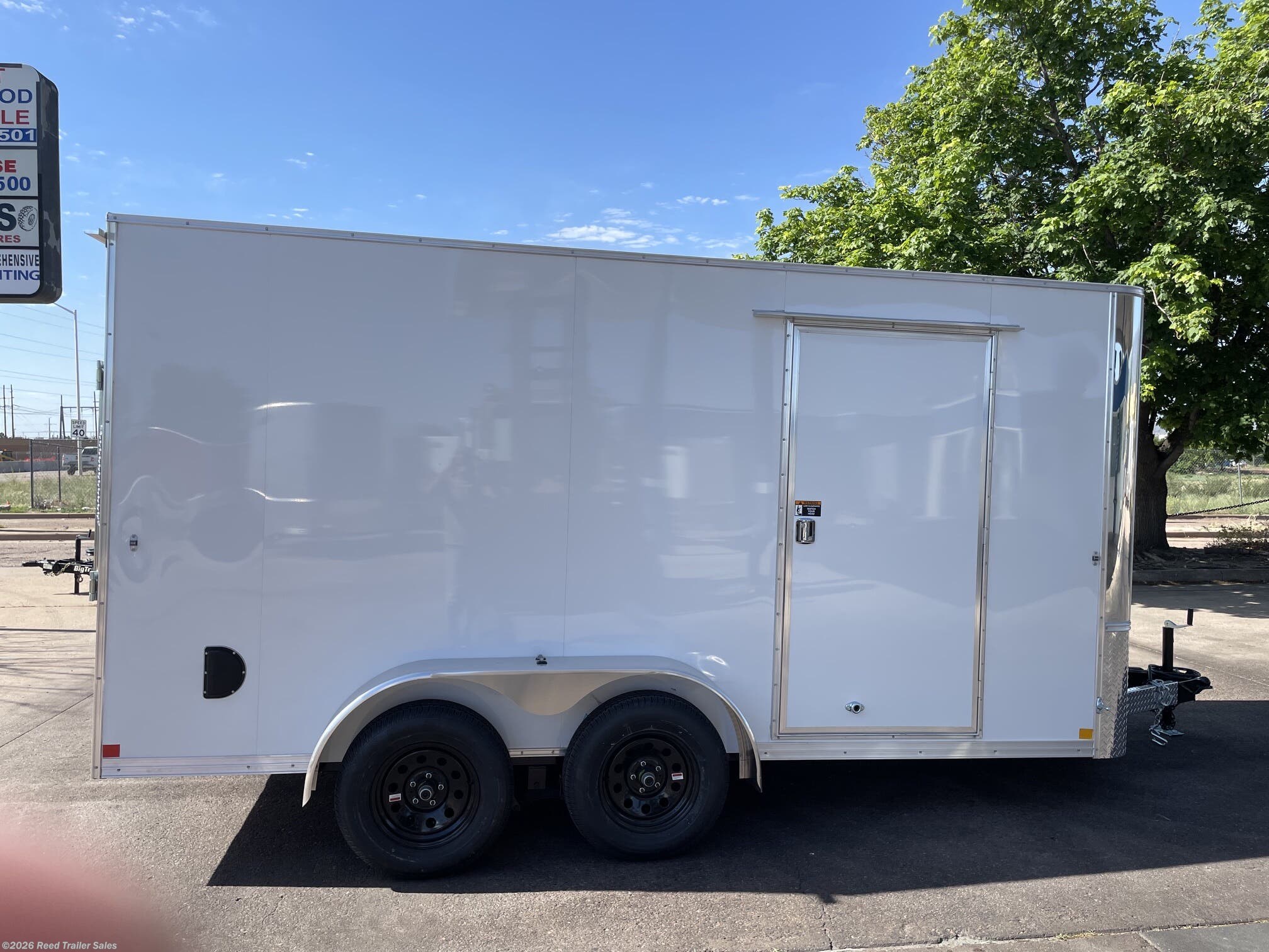 2026 R&M Trailer Mfg 7x14+v-nose (TAC 84) PLUG