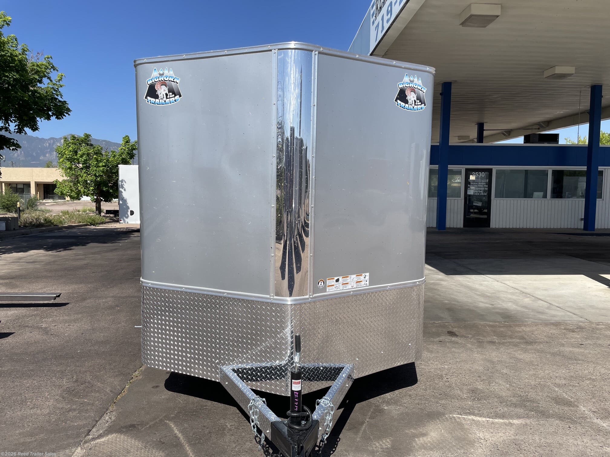 2027 R&M Trailer Mfg 7x12+v-nose (SAS 7' tall)