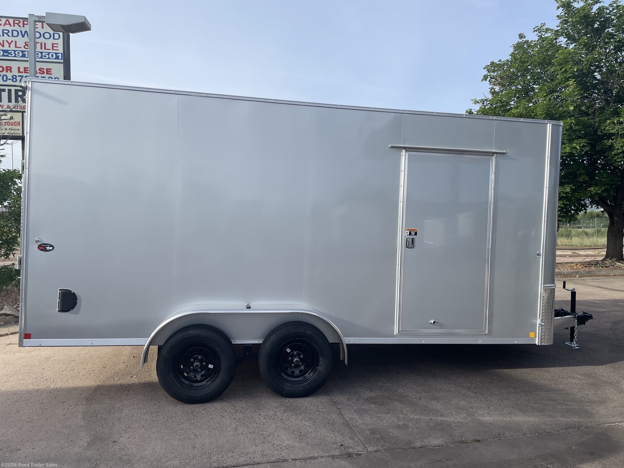 2027 R&M Trailer Mfg 7x16+v-nose (TAS 84) - New Cargo Trailer for sale by Reed Trailer Sales in Colorado Springs, Colorado