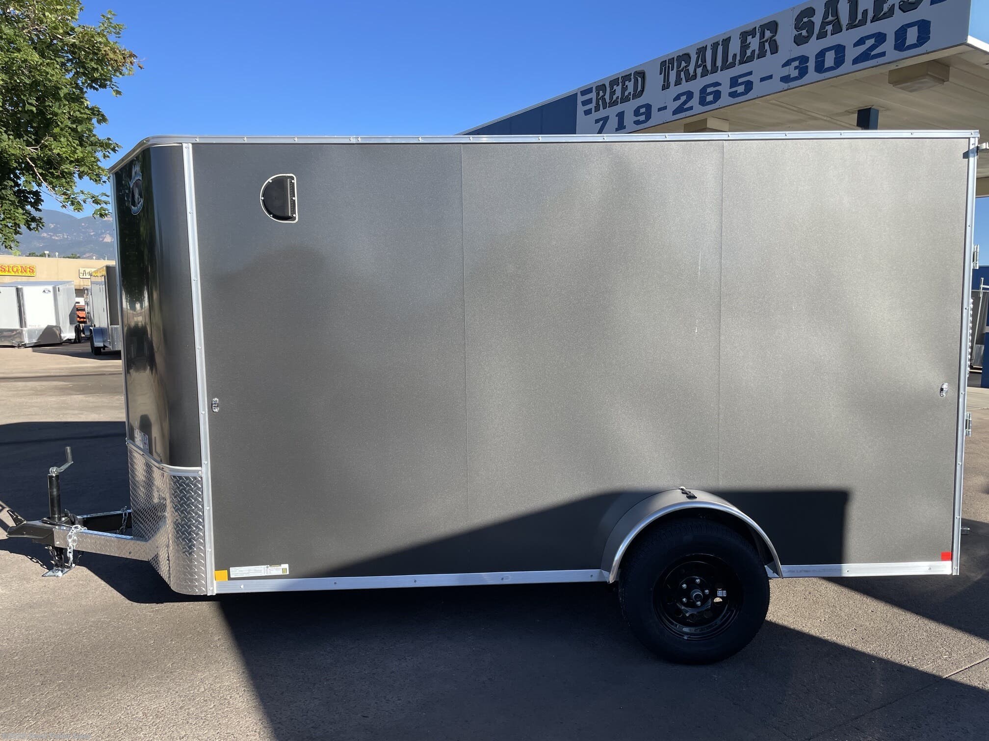 2027 R&M Trailer Mfg 6X12+V-NOSE - New Cargo Trailer for sale by Reed Trailer Sales in Colorado Springs, Colorado