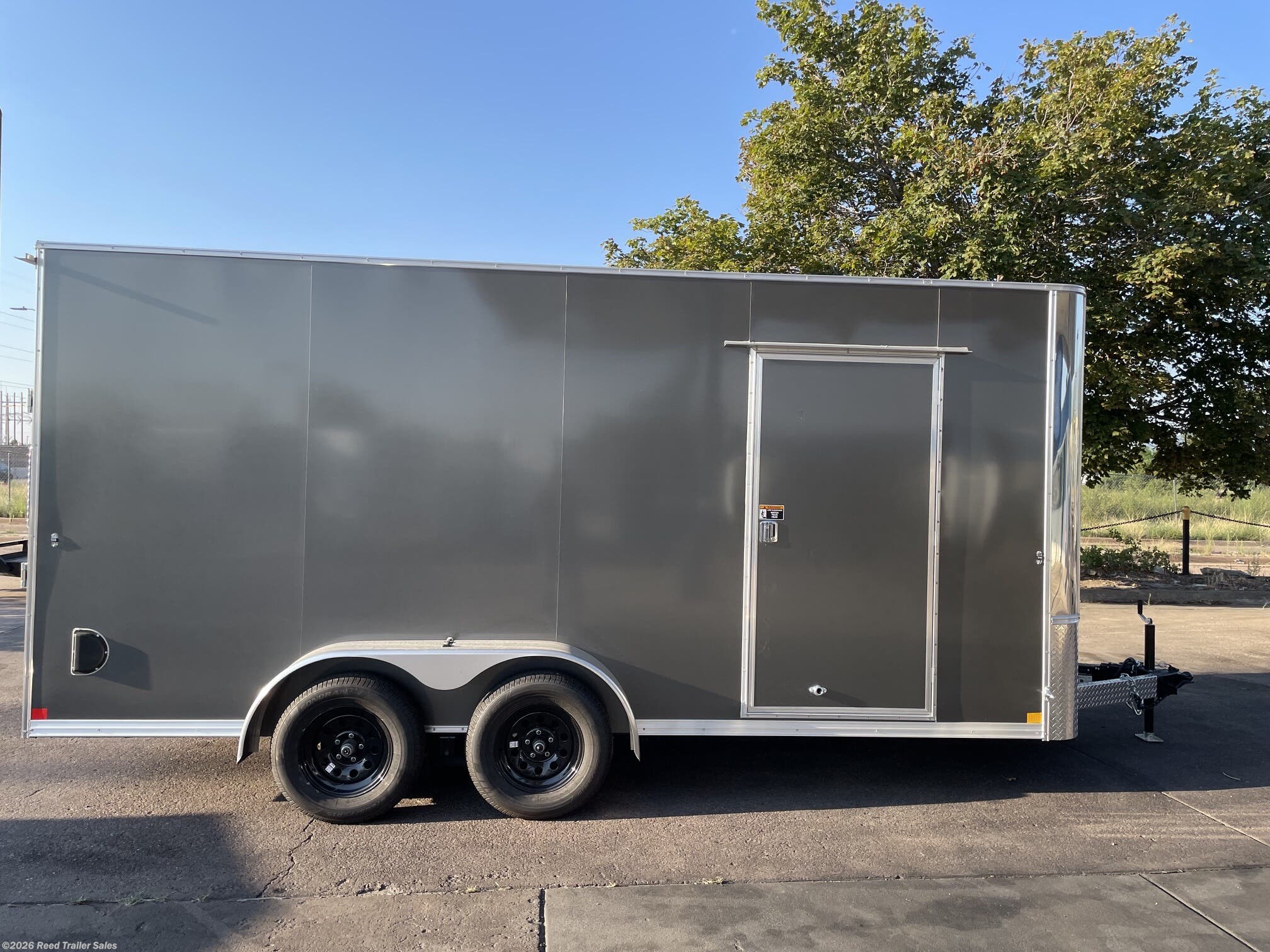 2027 R&M Trailer Mfg 7x16+v-nose (TAC, 84 ) - New Cargo Trailer for sale by Reed Trailer Sales in Colorado Springs, Colorado