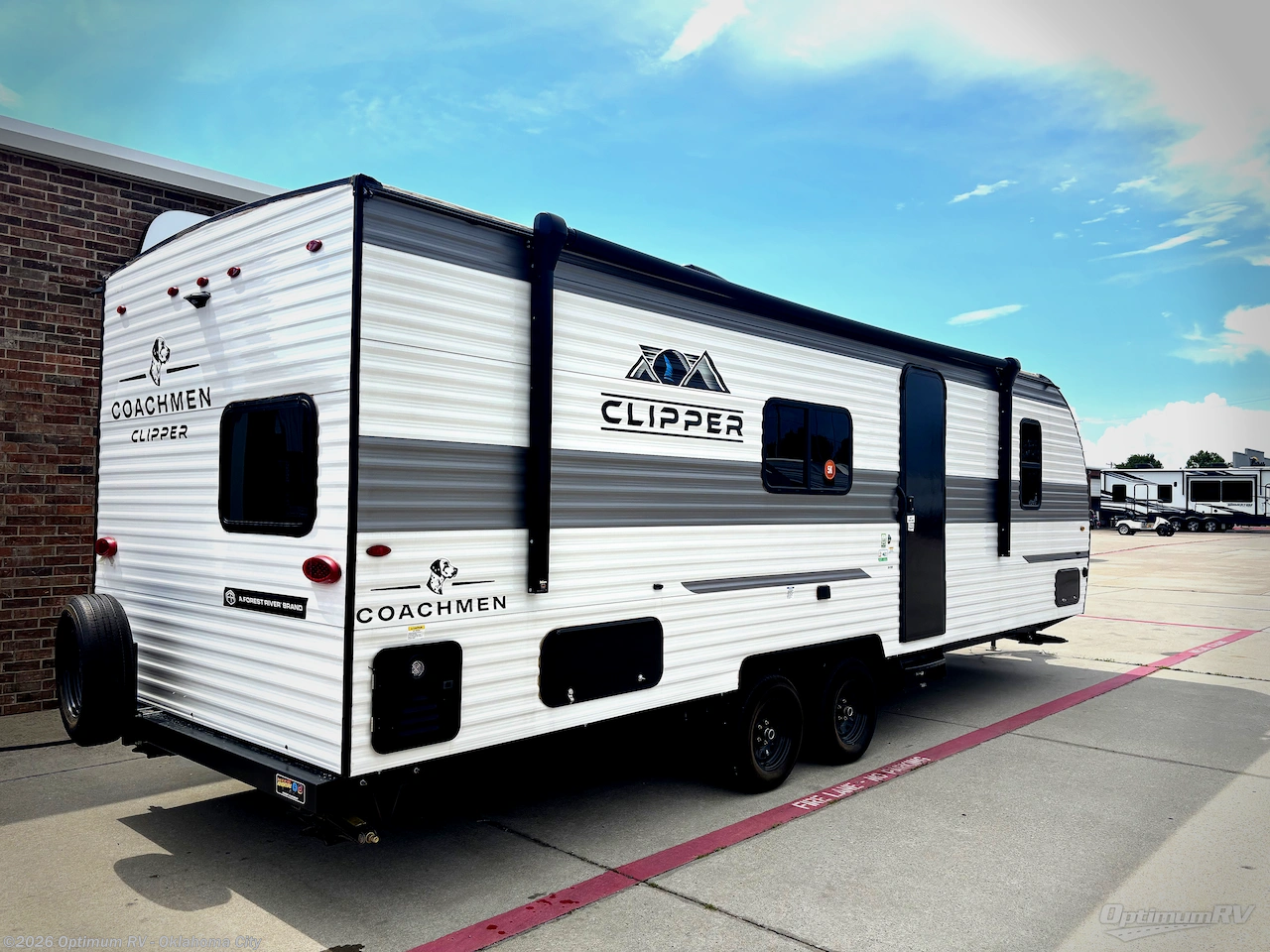 2025 Coachmen Clipper 5K Series 26BH - New Travel Trailer For Sale by Optimum RV - Oklahoma City in Moore, Oklahoma features Awning