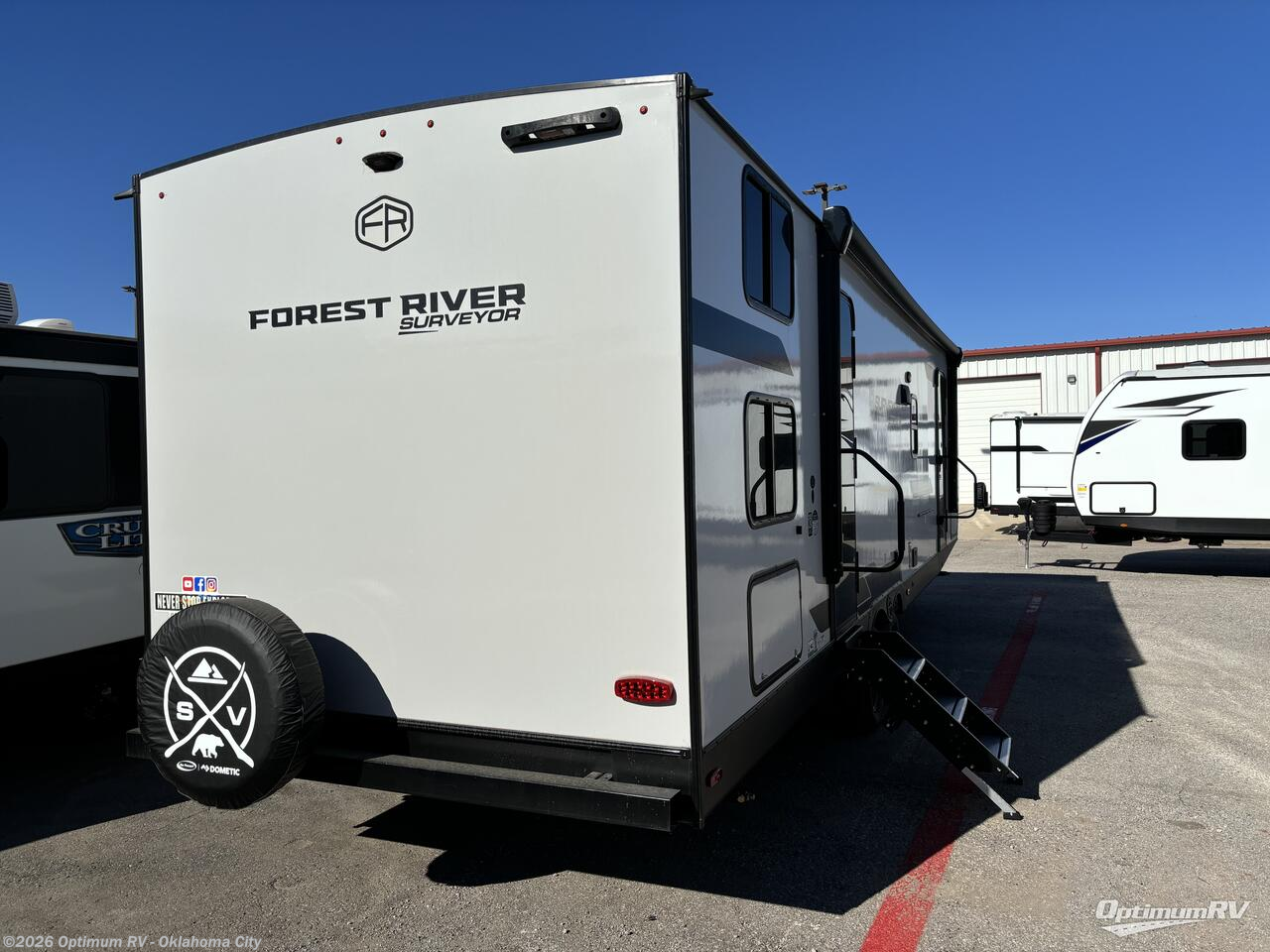 2025 Forest River Surveyor Legend X 29CAMP - New Travel Trailer For Sale by Optimum RV - Oklahoma City in Moore, Oklahoma features Awning, Slideout
