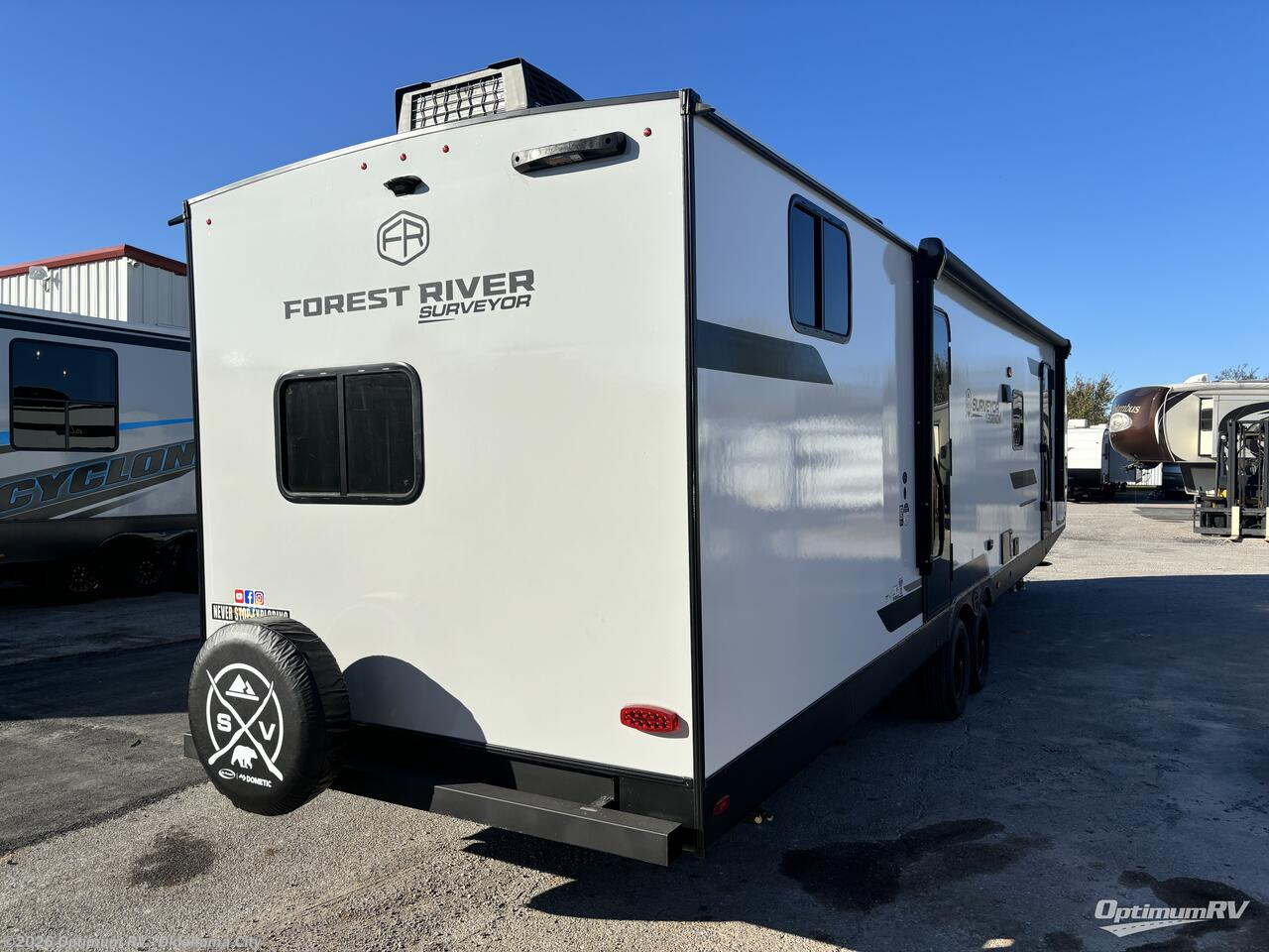 2025 Forest River Surveyor Legend X 32CAMP - New Travel Trailer For Sale by Optimum RV - Oklahoma City in Moore, Oklahoma features Awning, Slideout