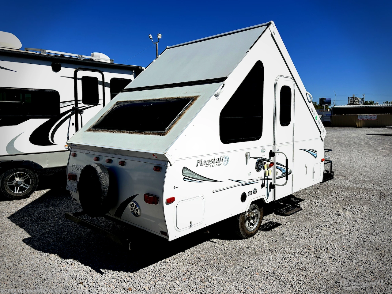 2014 Forest River Flagstaff Classic T12BH - Used Travel Trailer For Sale by Optimum RV - Oklahoma City in Moore, Oklahoma