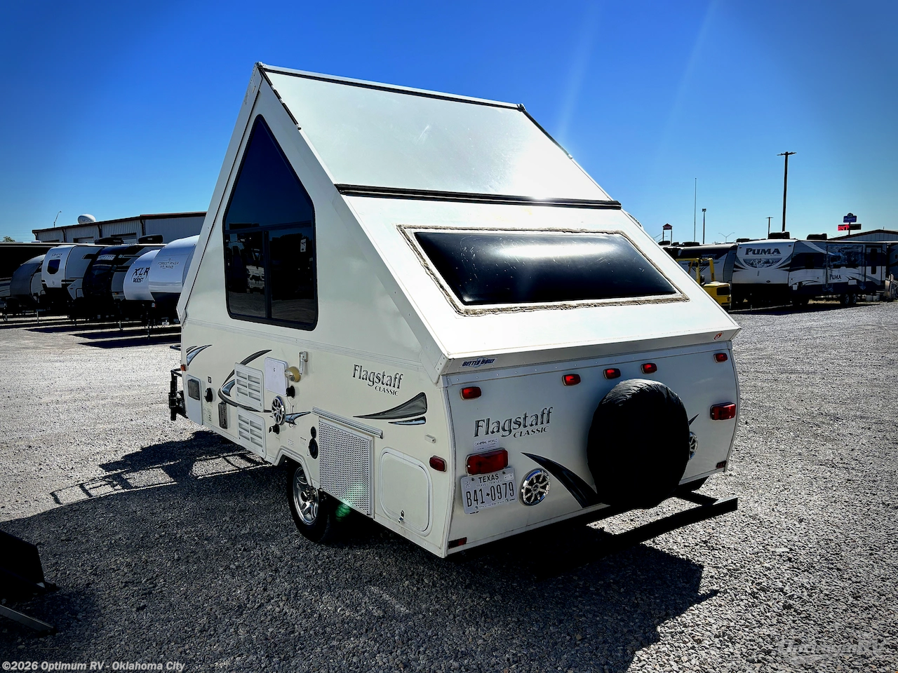 2014 Flagstaff Classic T12BH by Forest River from Optimum RV - Oklahoma City in Moore, Oklahoma