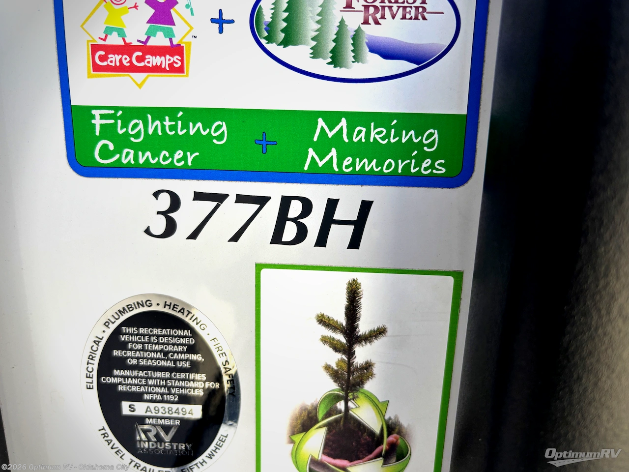 Used 2024 Forest River Cedar Creek 377BH available in Moore, Oklahoma