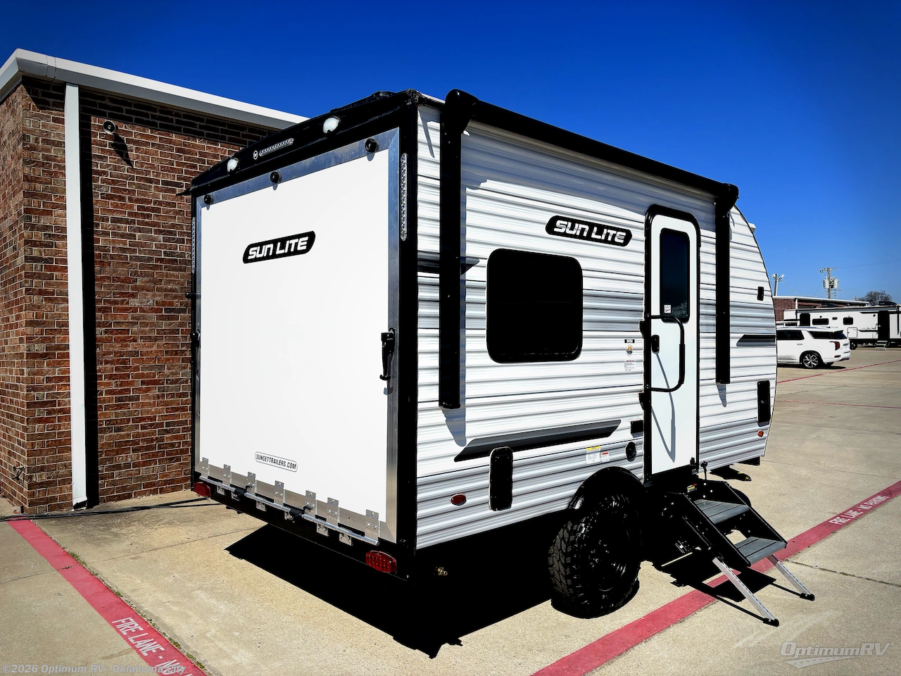 2026 Sunset Park RV Sun Lite 14TH - Used Travel Trailer For Sale by Optimum RV - Oklahoma City in Moore, Oklahoma features Awning