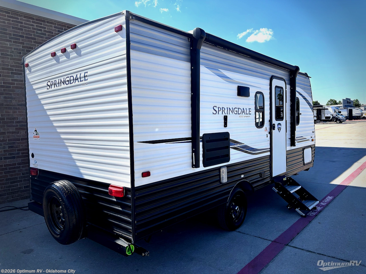 2021 Keystone Springdale Mini 1760BH - Used Travel Trailer For Sale by Optimum RV - Oklahoma City in Moore, Oklahoma features Awning, Slideout