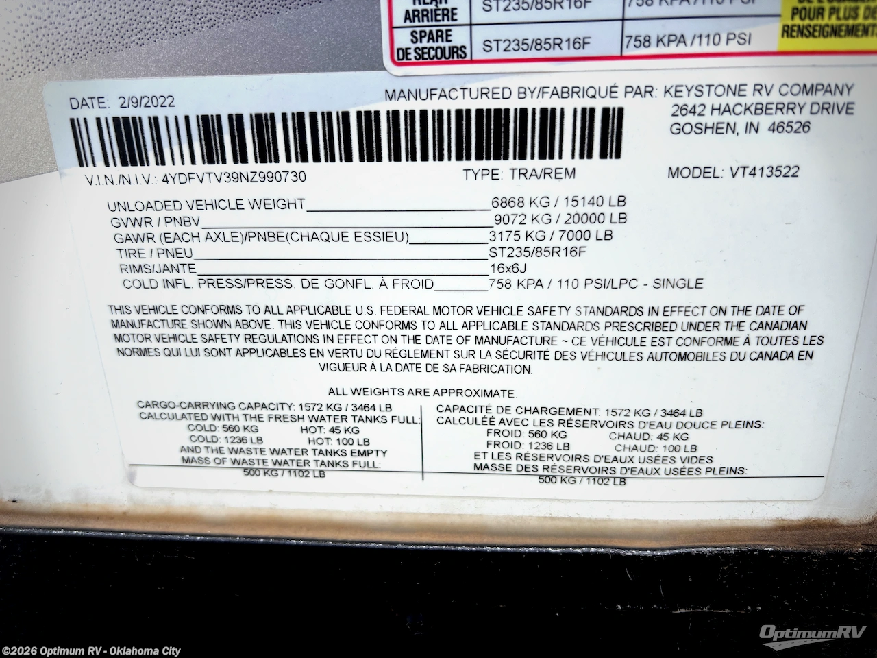 Used 2022 Dutchmen Voltage 4135 available in Moore, Oklahoma