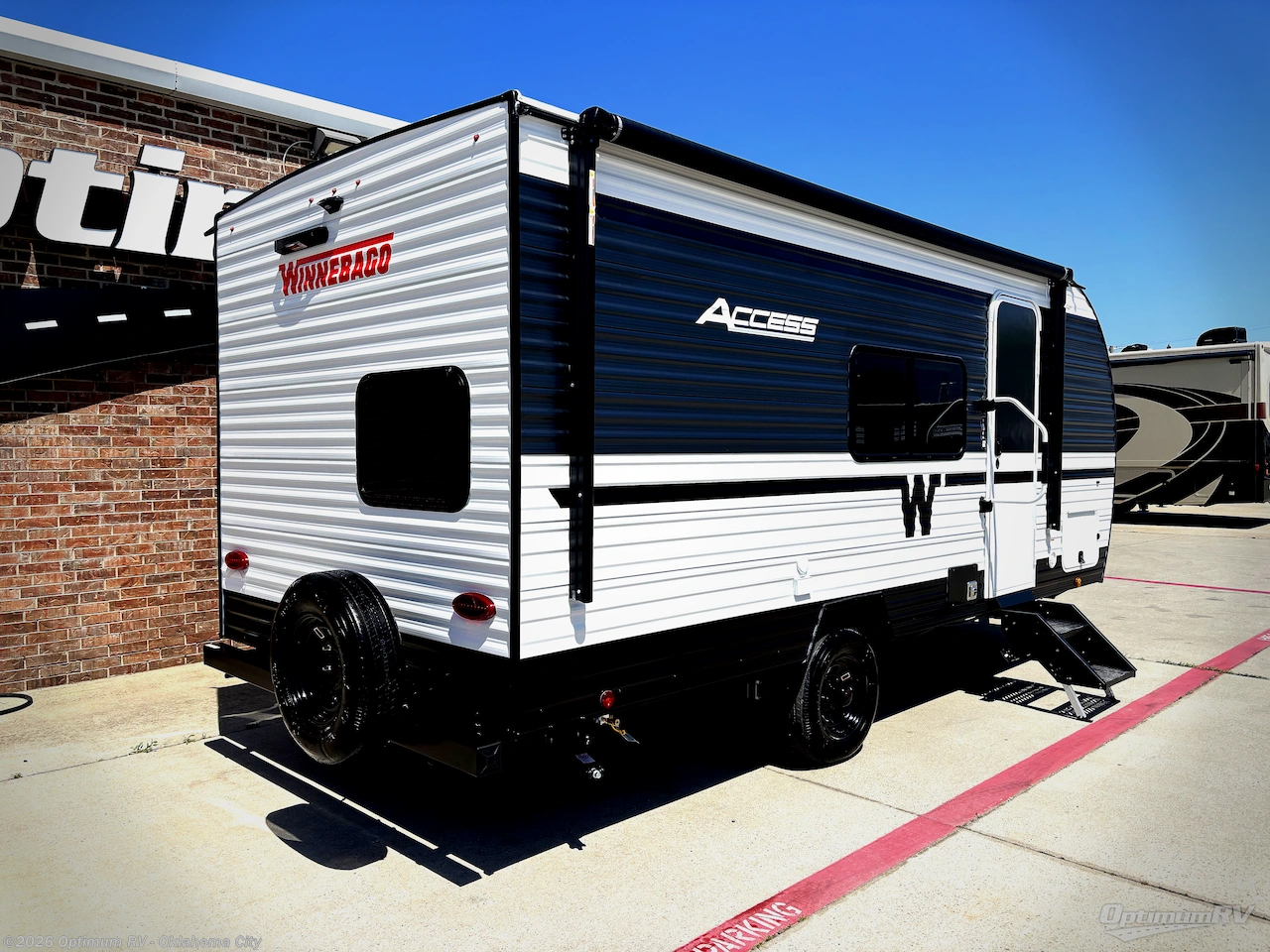 2027 Winnebago Access 18DBH - New Travel Trailer For Sale by Optimum RV - Oklahoma City in Moore, Oklahoma features Awning