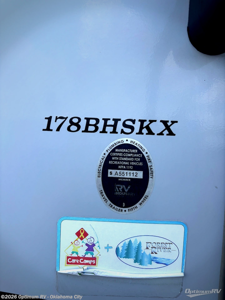 Used 2022 Forest River Wildwood FSX 178BHSKX available in Moore, Oklahoma