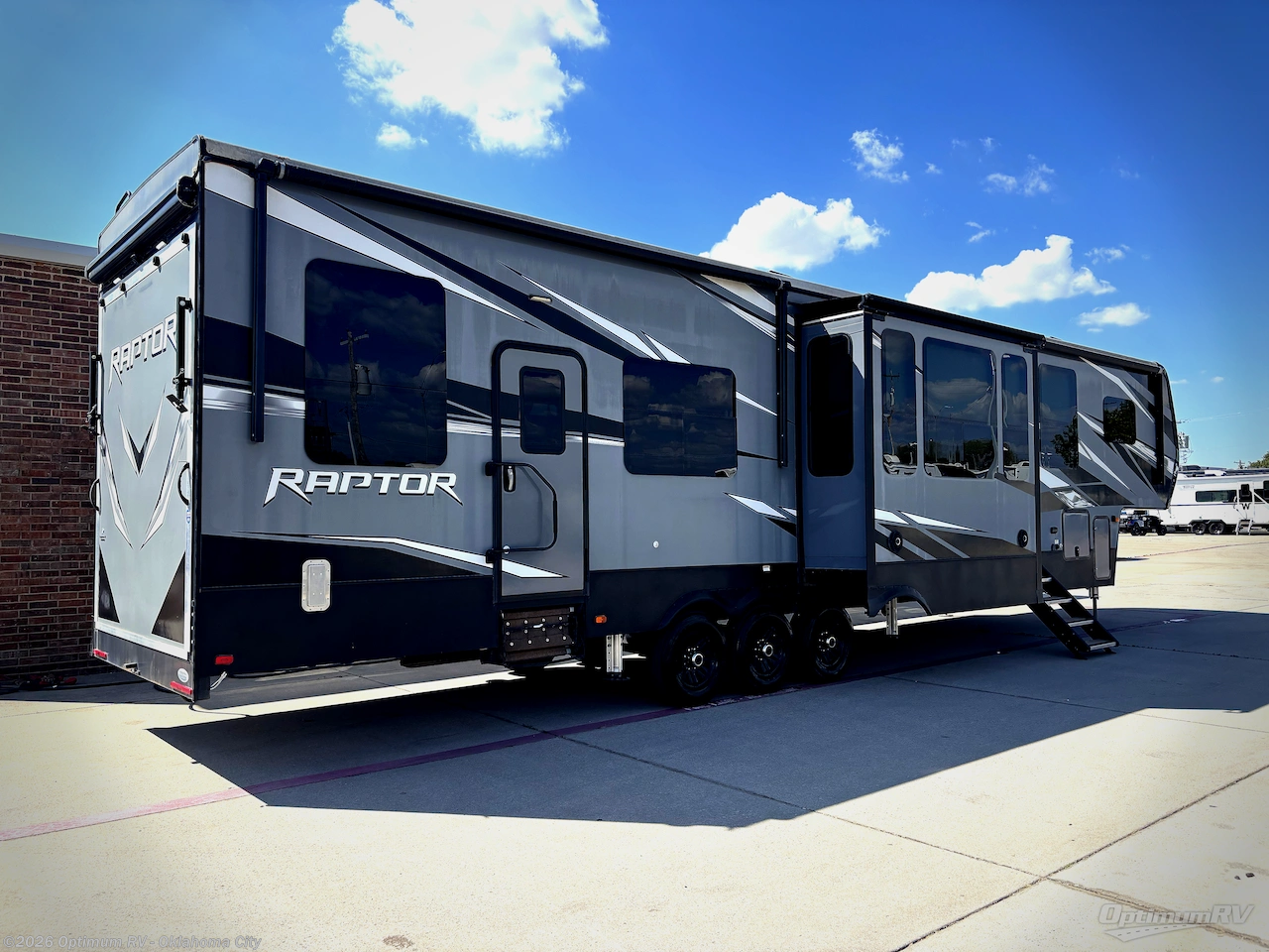 2019 Keystone Raptor 415 - Used Fifth Wheel For Sale by Optimum RV - Oklahoma City in Moore, Oklahoma features Awning, Slideout
