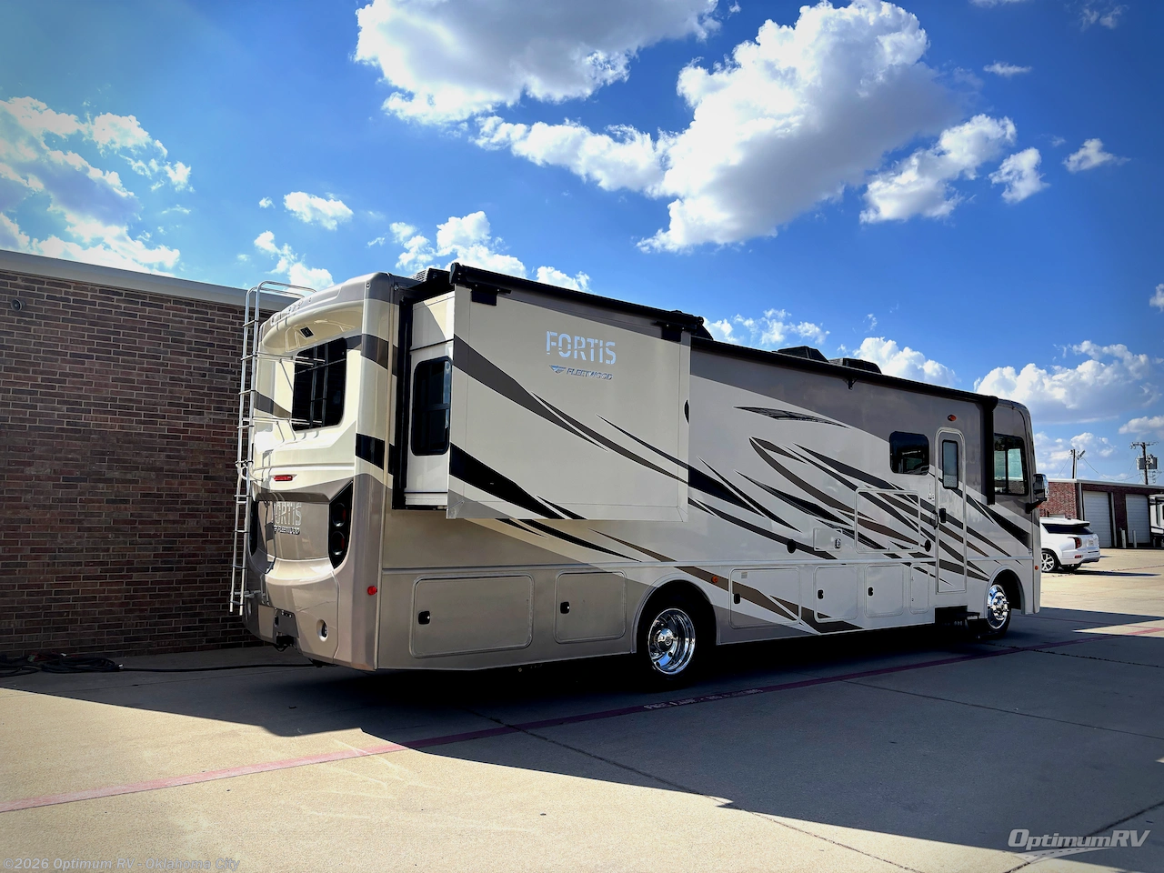 2021 Fleetwood Fortis 34MB - Used Class A For Sale by Optimum RV - Oklahoma City in Moore, Oklahoma features Awning, Slideout