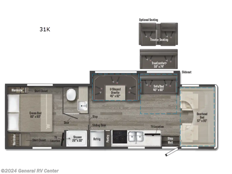 New 2025 Winnebago Spirit 31K available in Salisbury, North Carolina