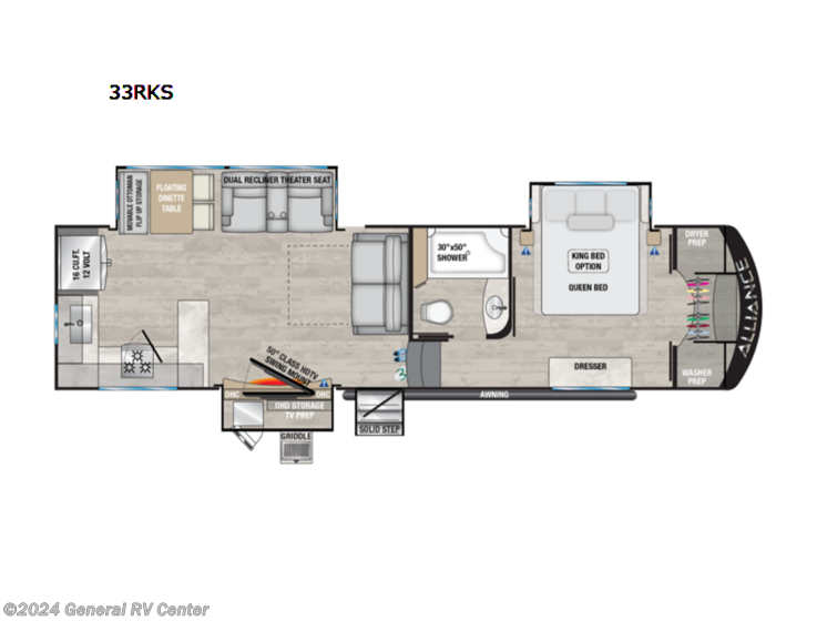 New 2025 Alliance RV Avenue 33RKS available in Salisbury, North Carolina