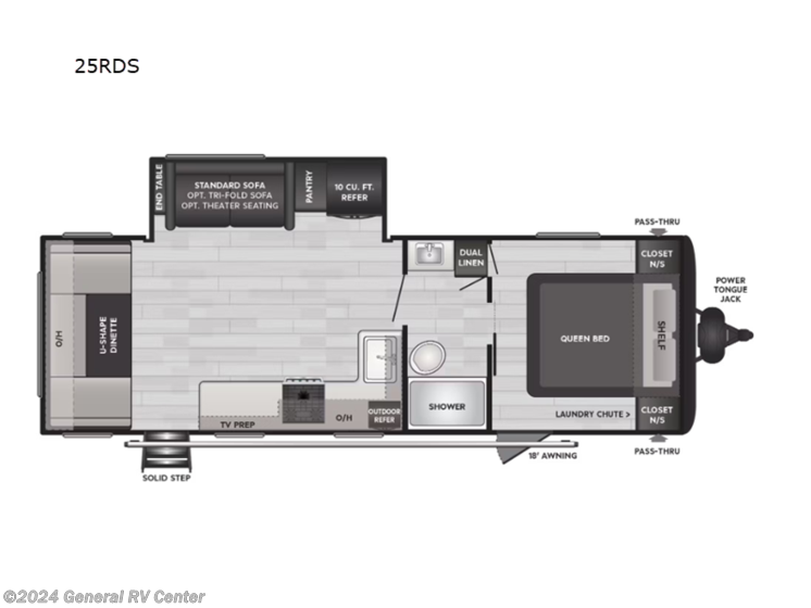 New 2025 Keystone Hideout 25RDS available in Salisbury, North Carolina