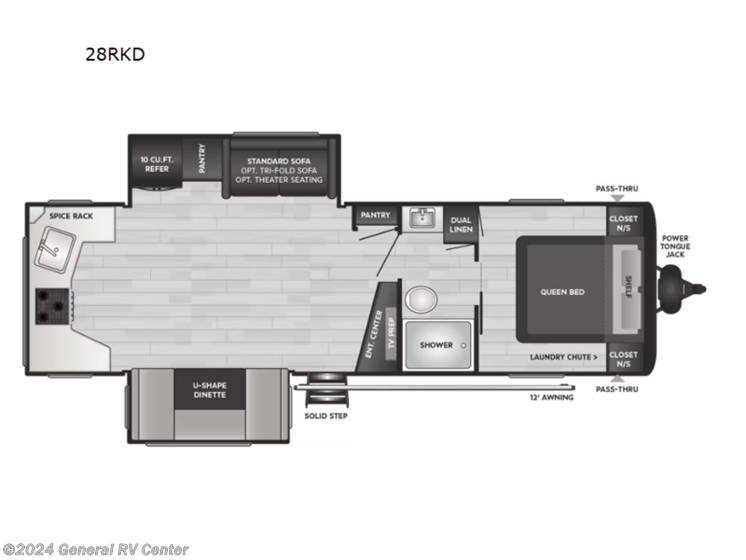 New 2025 Keystone Hideout 28RKD available in Salisbury, North Carolina