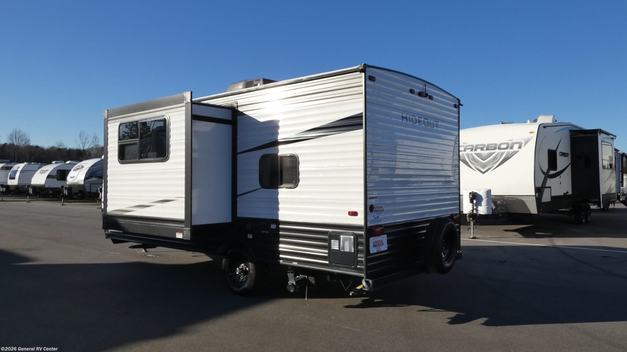 2021 Hideout SINGLE AXLE 176BH by Keystone from General RV Center in Salisbury, North Carolina