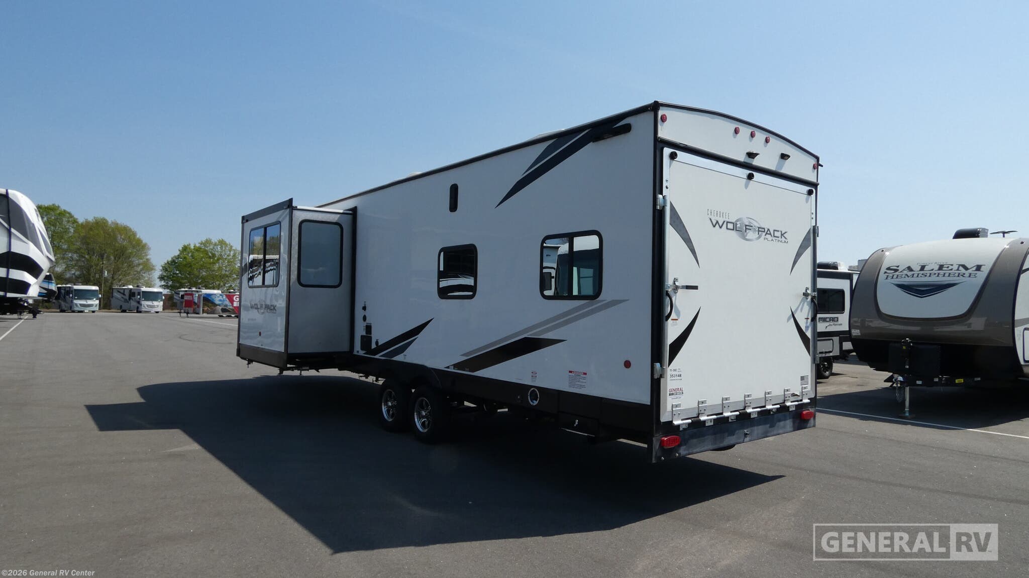 2023 Cherokee Wolf Pack 25PACK12+ by Forest River from General RV Center in Salisbury, North Carolina