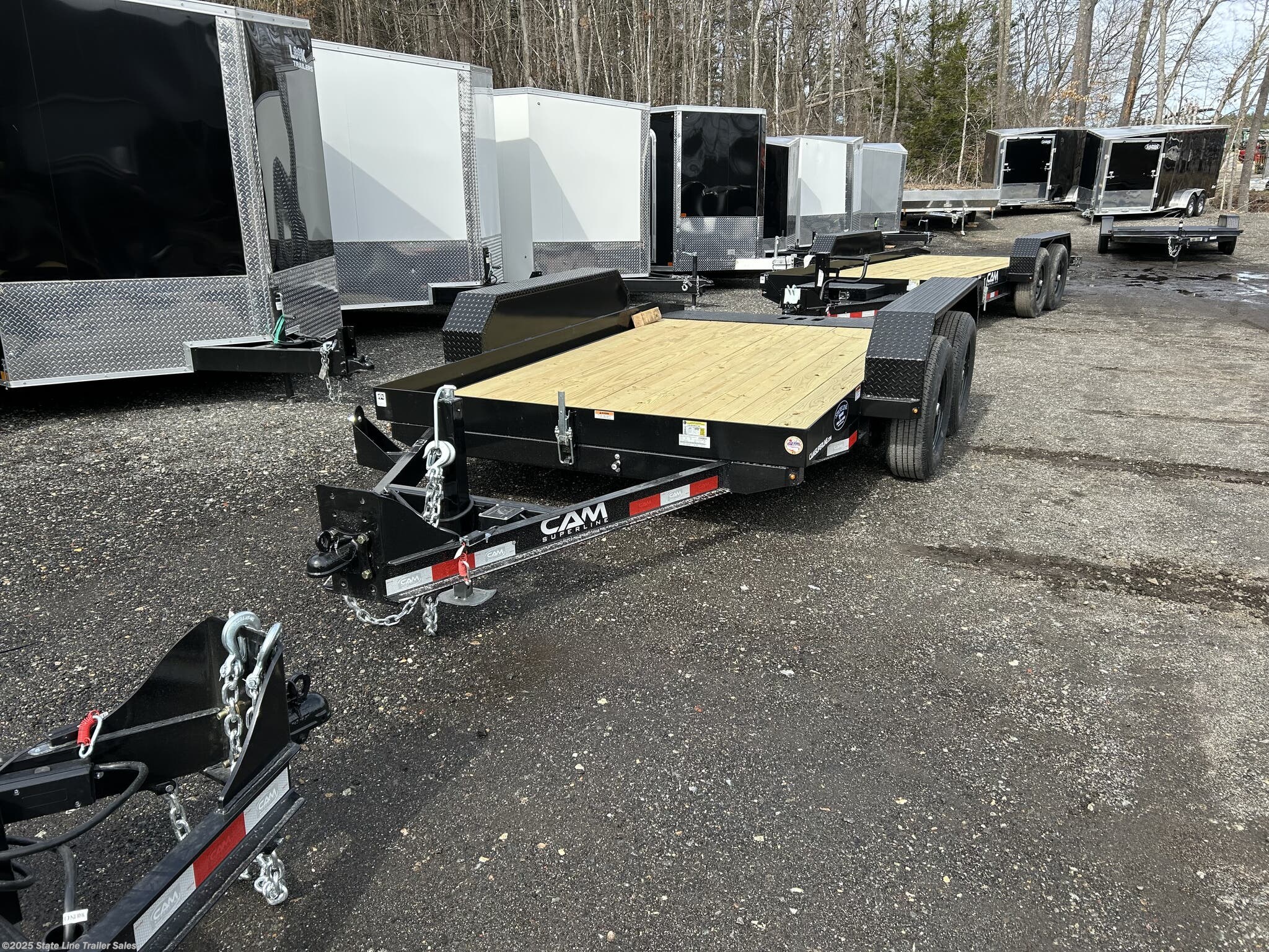 2025 Cam 7x12 Tilt Deck  10K by CAM Superline from State Line Trailer Sales in Windham, New Hampshire