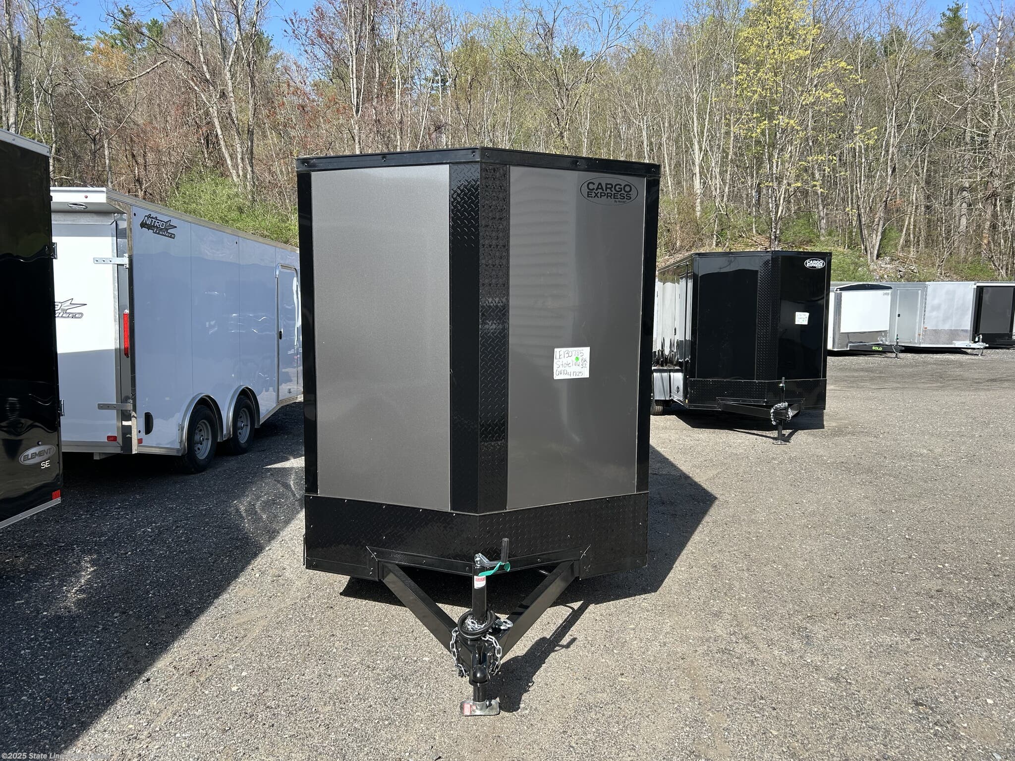 2025 Cargo Express EX EXDLX 6x10 Black Out - New Cargo Trailer for sale by State Line Trailer Sales in Windham, New Hampshire