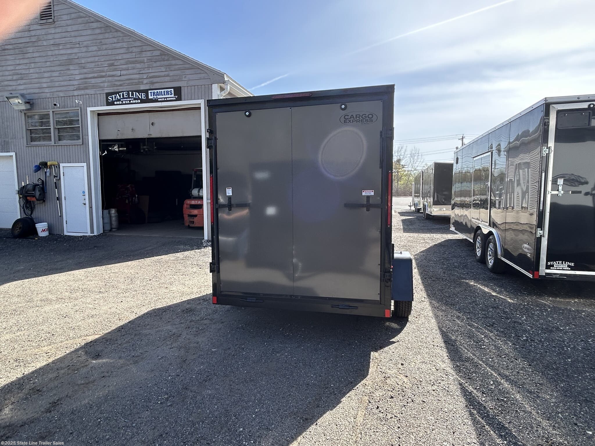 New 2025 Cargo Express EX EXDLX 6x10 Black Out available in Windham, New Hampshire