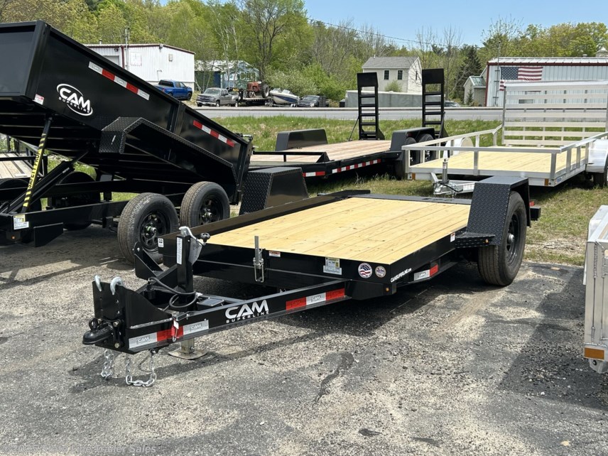 New 2025 CAM Superline Can 6x12 Single axle Tilt Deck 6600 GVWR available in Windham, New Hampshire