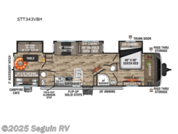 2024 Venture Sporttrek SPORT TREK 343VBH - New Travel Trailer for sale by Seguin RV in Seguin, Texas