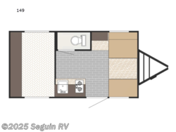2025 Sunset Park RV SunRay 149 - New Travel Trailer for sale by Seguin RV in Seguin, Texas