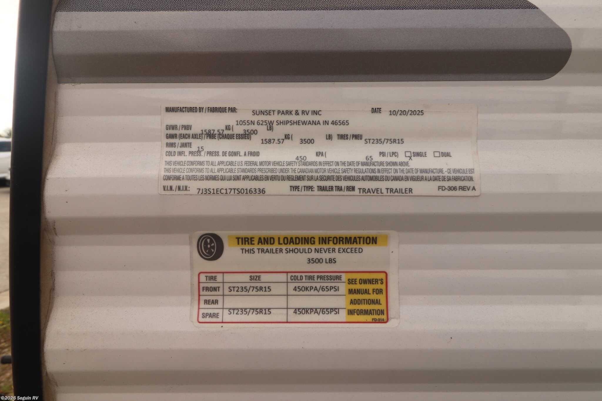 New 2026 Sunset Park RV SunRay 149 available in Seguin, Texas