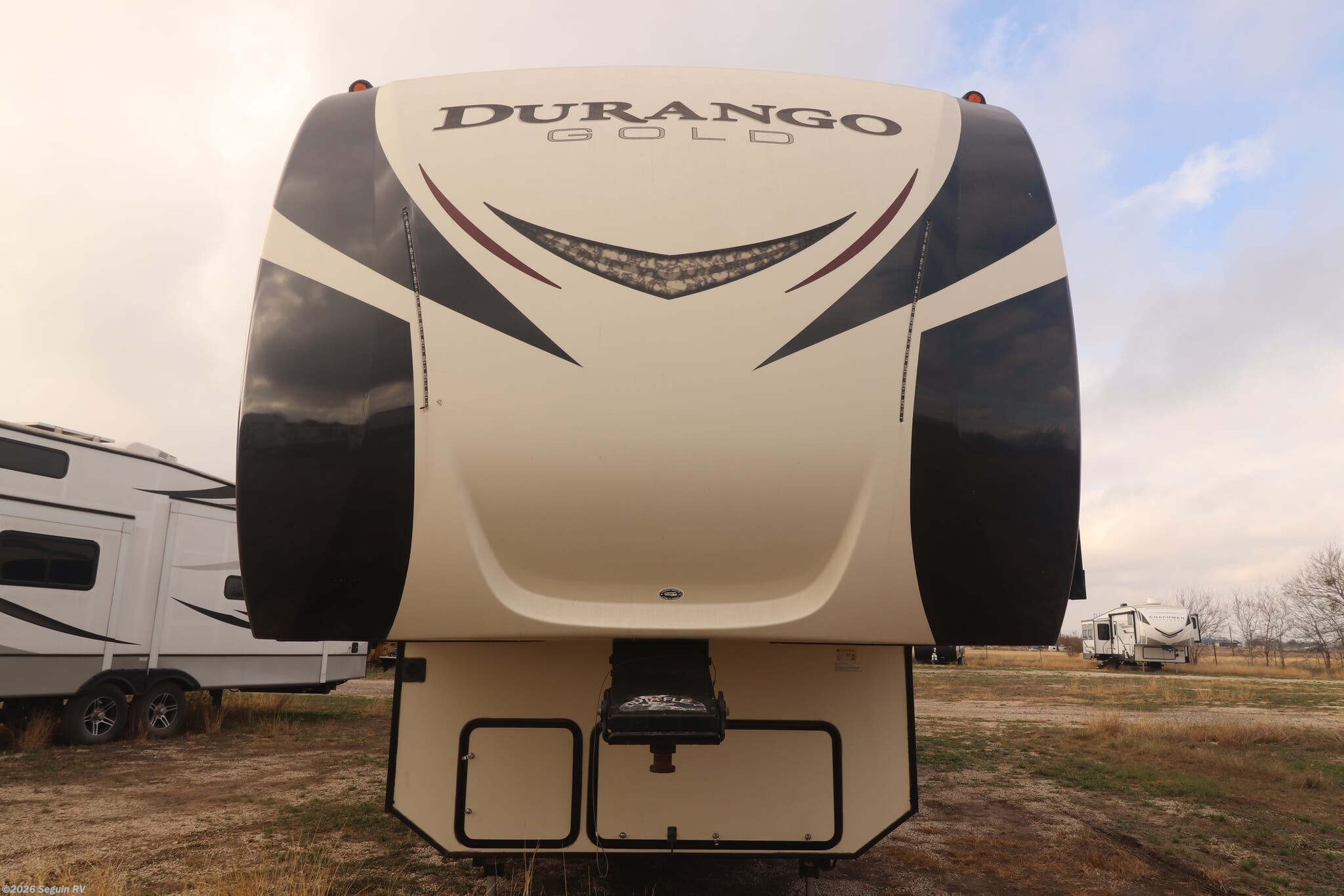 2017 K-Z Durango Gold G355RLT - Used Fifth Wheel For Sale by Seguin RV in Seguin, Texas features Microwave, CO Detector, Power Awning, Refrigerator, Water Heater