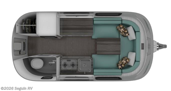 Floorplan of 2019 Airstream Nest 16U Dinette