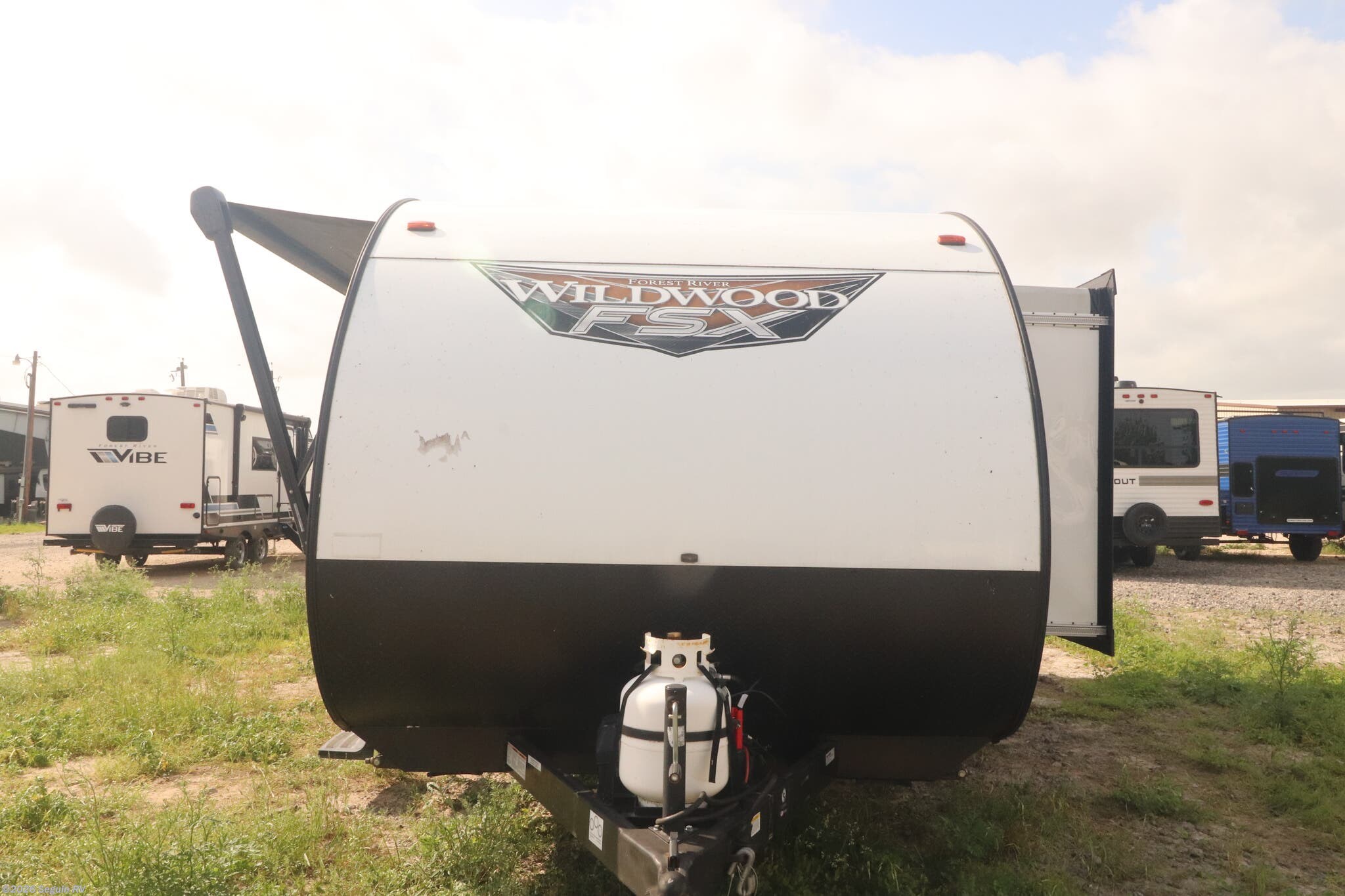 2022 Forest River Wildwood FSX 170SS - Used Travel Trailer For Sale by Seguin RV in Seguin, Texas features Shower, Power Awning, Queen Bed, Stereo System, Furnace
