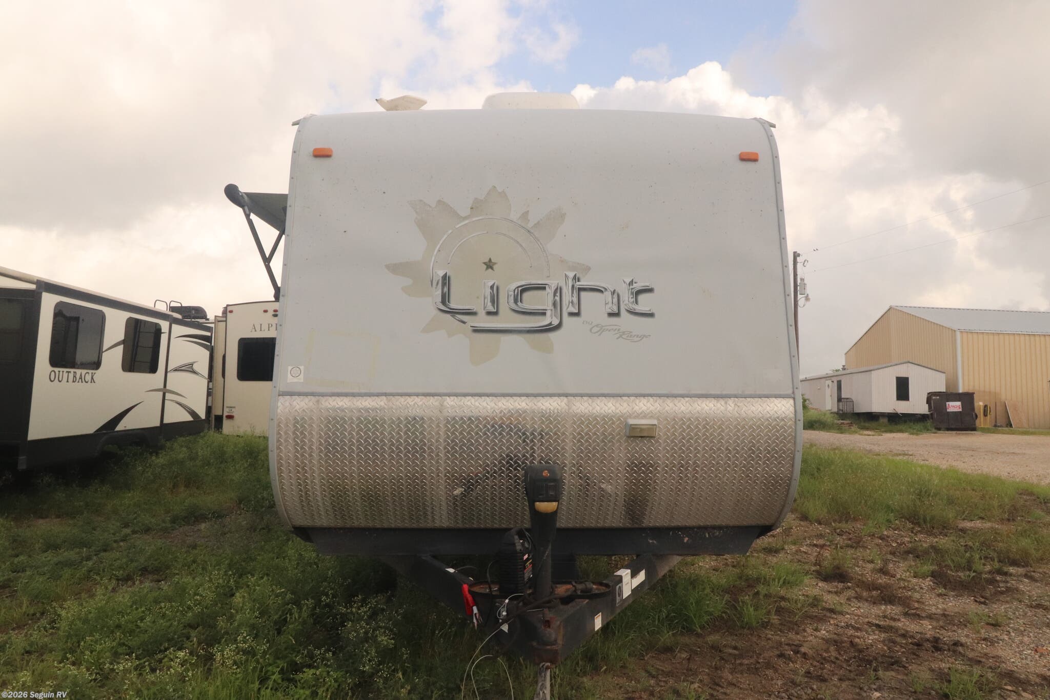 2015 Highland Ridge Open Range Light LT308BHS - Used Travel Trailer For Sale by Seguin RV in Seguin, Texas features Awning, Power Awning, TV, Toilet, Black Tank Flush