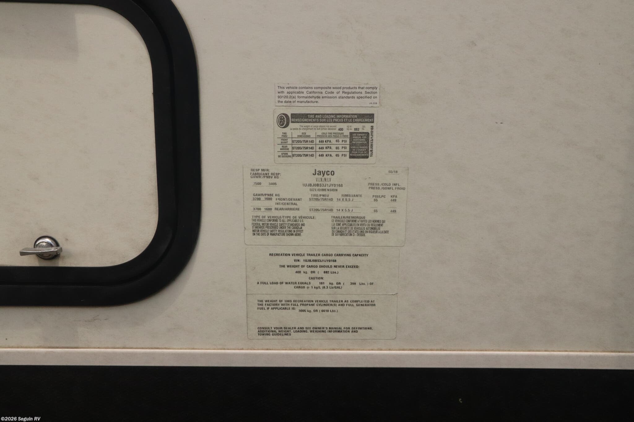 Used 2018 Jayco Jay Feather 29QB available in Seguin, Texas