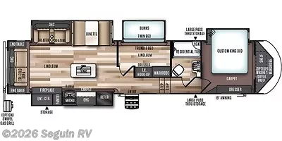 2017 Forest River Salem 368RLBHK - Used Fifth Wheel For Sale by Seguin RV in Seguin, Texas
