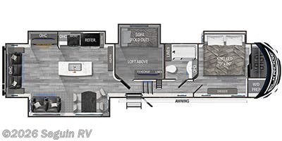 2023 Heartland ElkRidge 38MB - Used Fifth Wheel For Sale by Seguin RV in Seguin, Texas features Inverter, Refrigerator, TV, Shower, Washer