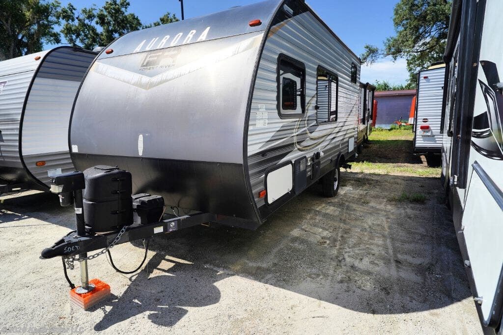 2021 Forest River Aurora 18BH - Used Travel Trailer For Sale by Kaab Motor LLC in Gibsonton, Florida