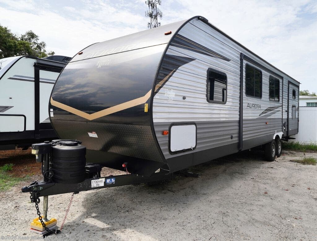 2024 Forest River Aurora 32BDS - Used Travel Trailer For Sale by Kaab Motor LLC in Gibsonton, Florida