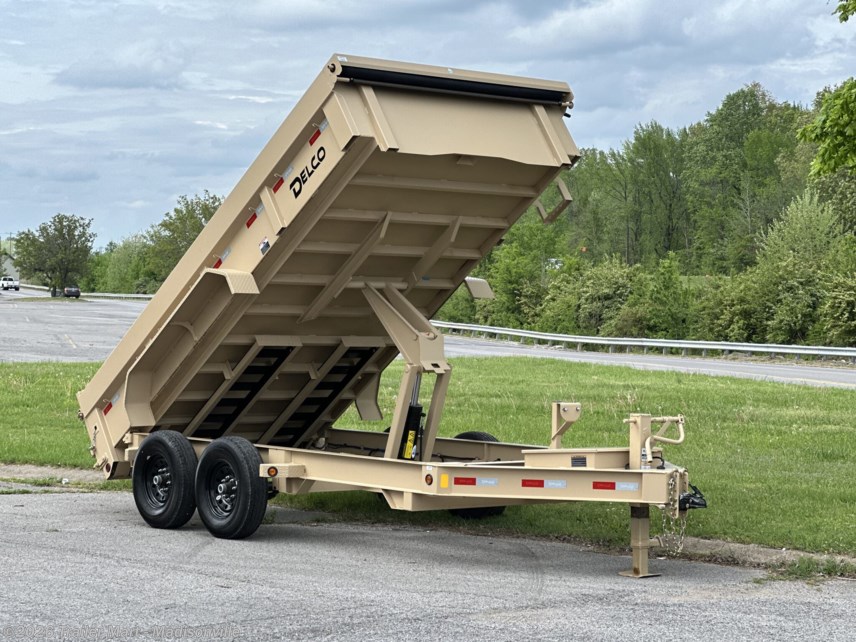 New 2024 Delco 7x14 14k LowPro Dump available in Madisonville, Kentucky