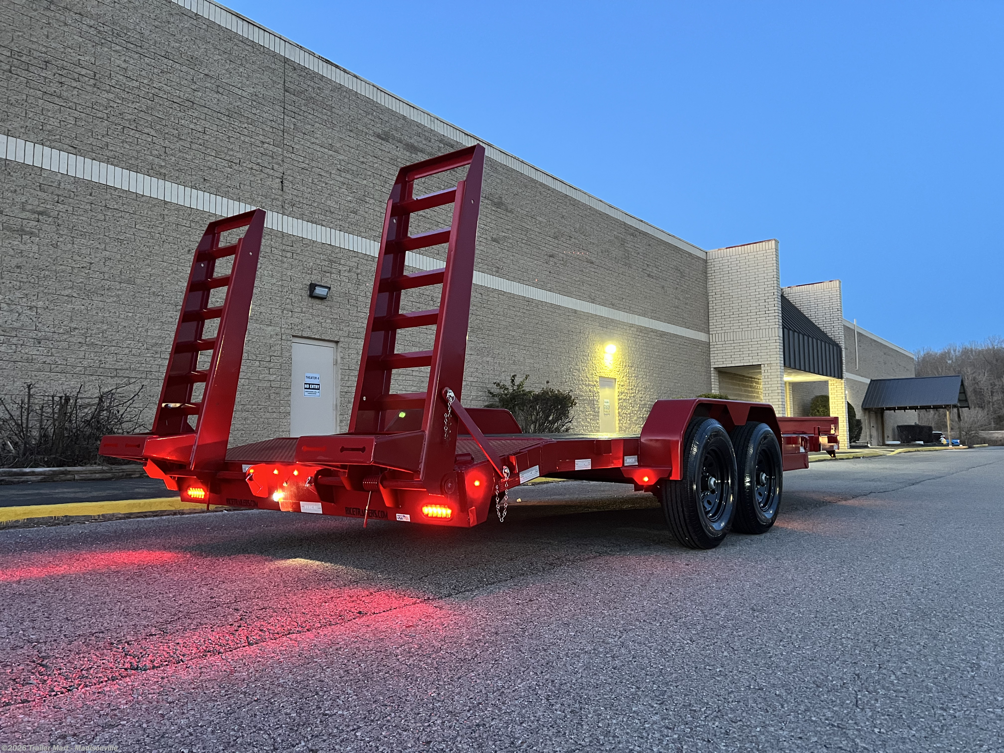 2024 Rice Trailers 20' 14k Equipment - New Equipment Trailer for sale by Trailer Mart - Madisonville in Madisonville, Kentucky