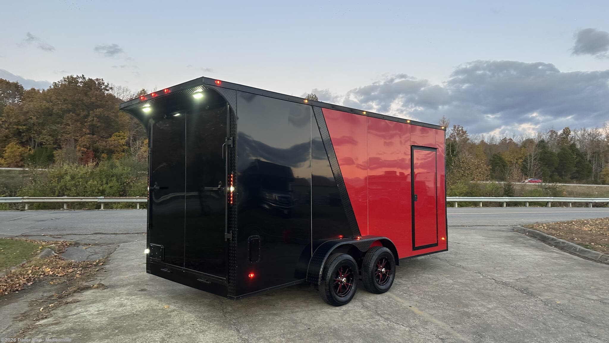 2025 Steel Pines Cargo Black Label 7x16' Toy Hauler