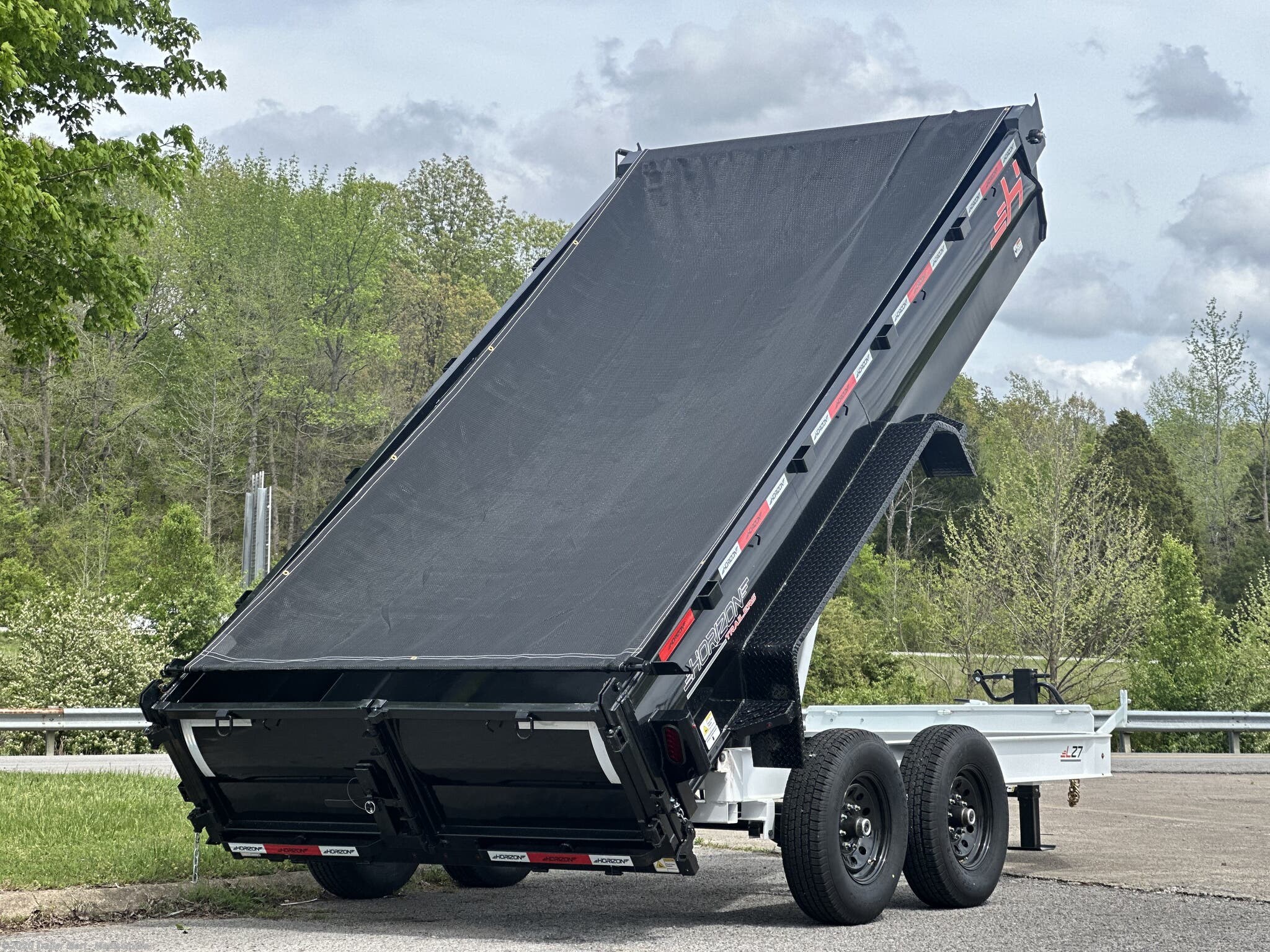 2025 Horizon Trailers LZ7 14' 14K Dump - New Dump Trailer for sale by Trailer Mart - Madisonville in Madisonville, Kentucky