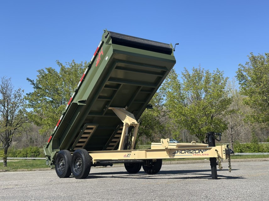 New 2025 Horizon Trailers LZ7 14&apos; 14K Dump available in Madisonville, Kentucky