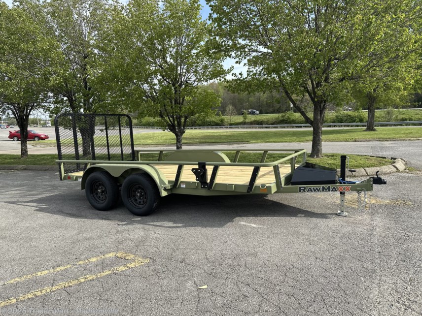 New 2025 RawMaxx 7X14 Open Utility Trailer Commercial Grade available in Madisonville, Kentucky