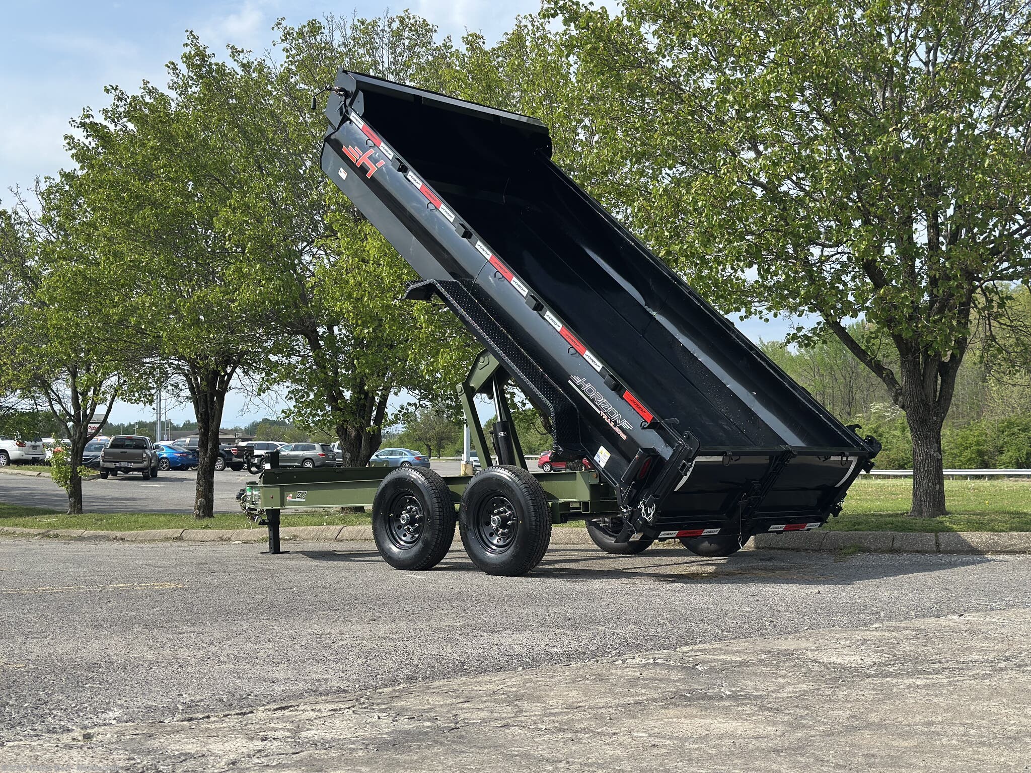 2025 Horizon Trailers LZ7 14&apos; 14k Dump - New Dump Trailer for sale by Trailer Mart - Madisonville in Madisonville, Kentucky