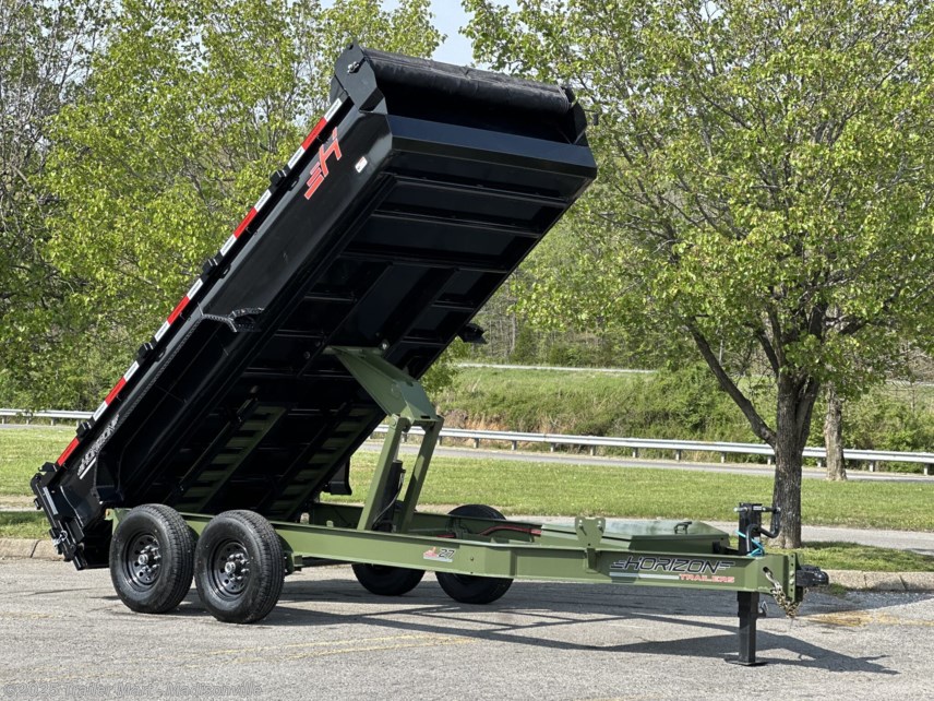 New 2025 Horizon Trailers LZ7 14&apos; 14k Dump available in Madisonville, Kentucky