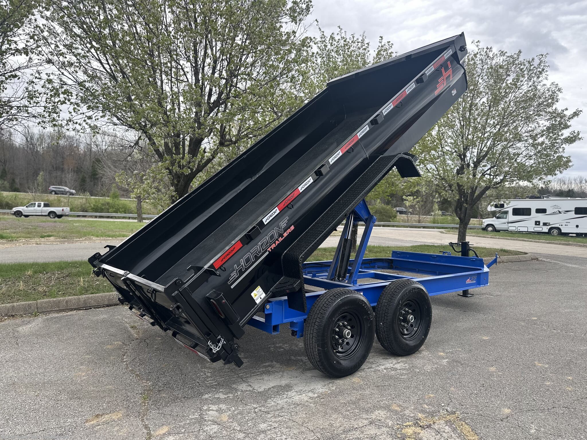 2025 LZ7 14' 14K Dump by Horizon Trailers from Trailer Mart - Madisonville in Madisonville, Kentucky
