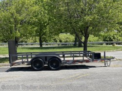 New 2024 Caliber 7x14 Open Utility Trailer 7k axles, 4 wheel brakes available in Clarksville, Tennessee